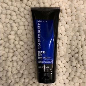 Matrix brass off color obsessed mask
